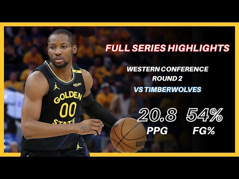 Jonathan Kuminga Full Series Highlights vs Timberwolves ● 2025 WC Round 2 ● 20.8 PPG 54% FG!