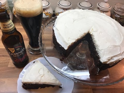 Tarta Guinness - con cerveza Guinness y chocolate