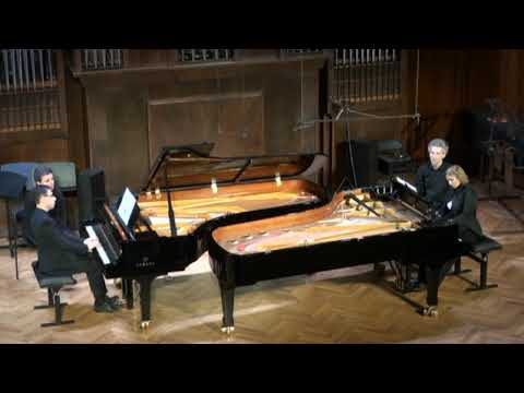 Alexander Kobrin - Kseniya Bashmet: Mozart - Grieg  Sonata in C Major, KV 545 for 2 Pianos