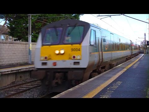 IE 201 Class Locomotive 207 + Enterprise Train - Howth Junction Station