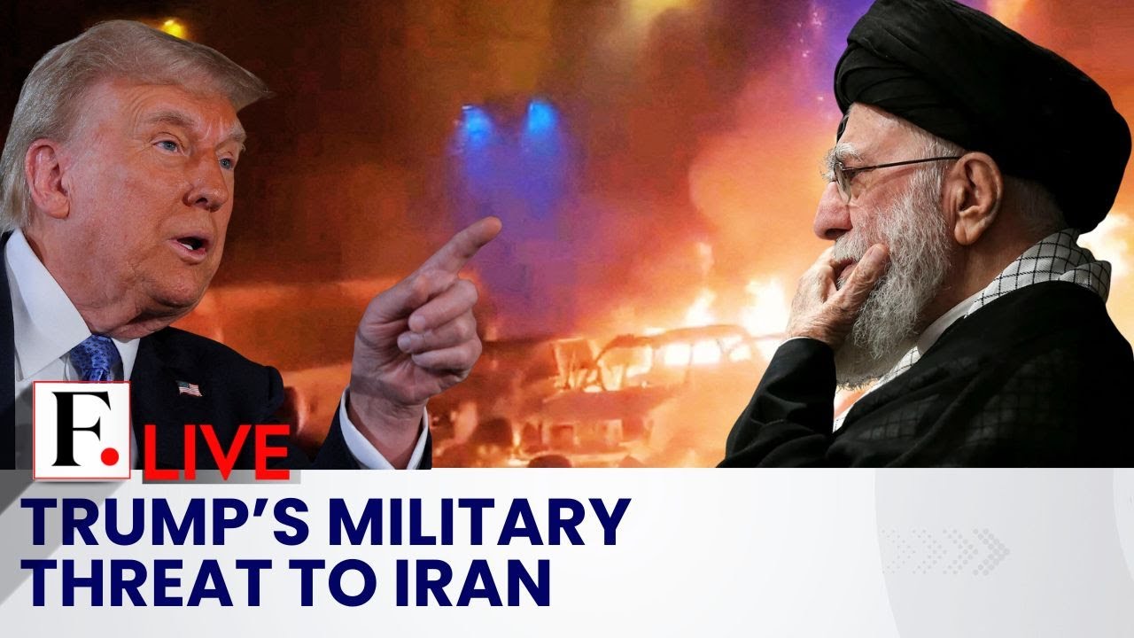 LIVE: Trump Considers Military Options as Iran Protests Intensify | Firstpost Live | N18G