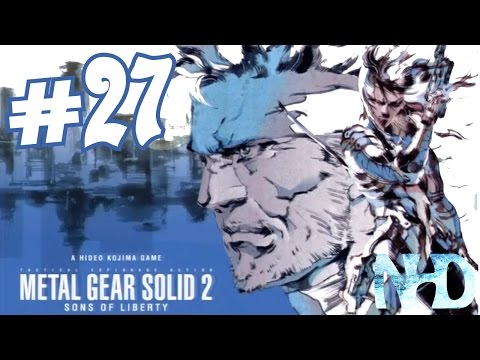 Let's Play Metal Gear Solid 2 Substance (pt27) Navigating with Emma