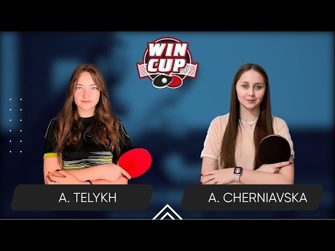 18:45 Anastasiia Telykh - Alina Cherniavska West 4 WIN CUP 06.11.2023 | TABLE TENNIS WINCUP