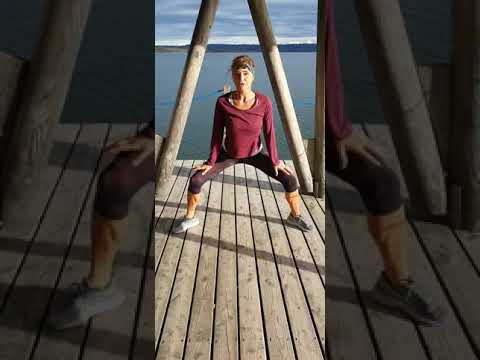 Beweglichkeit für Hüftgelenke u. gestrecktes Dreieck