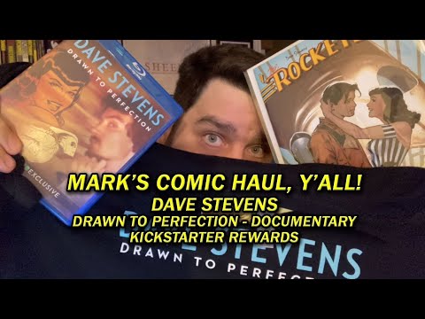 Mark’s Comic Haul, Y’all! - Rocketeer’s DAVE STEVENS: DRAWN TO PERFECTION Documentary Kickstarter
