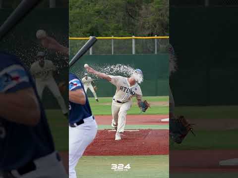 Pitcher leaves it all ON THE FIELD! 🤢⚾ #324sports #pitchers #baseball #highlights