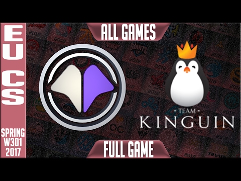 Millenium vs Team Kinguin All Games - EUCS Week 3 Spring 2017 - MIL vs KNG All Games