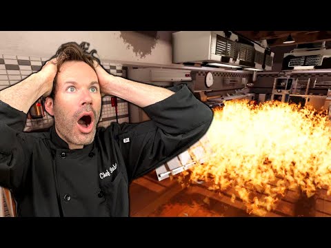 I BLEW UP my kitchen (Cooking Simulator - Episode 1)