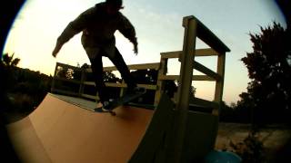preview picture of video 'Paul Ciolas Mini Ramp Lakeway / Austin Texas paul austin jb ethen skateboading'