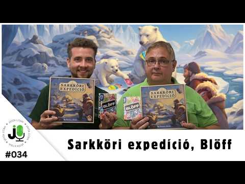 JátékUtán LIVE #034 -  Sarkköri expedíció, Blöff | Jegesmedvék kártyáznak, mi pedig megfigyeljük - JátékUtán