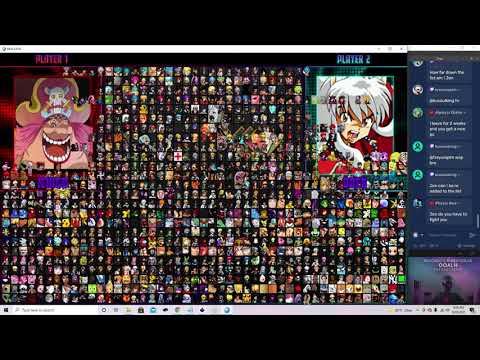 MUGEN Stream! King of the hill, Boss Fights, and more! (Tiktok/Twitch Stream)