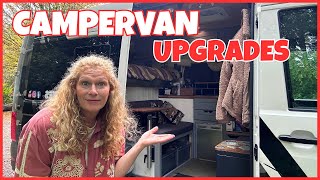 BEST UPGRADES FOR YOUR CAMPER - luxury and budget |van conversion uk @vanlifegoodies