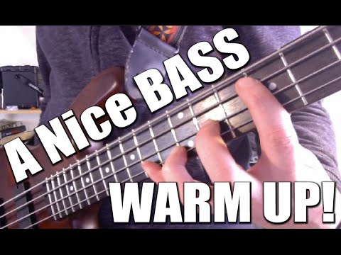 A nice warm up! : A Bass lesson every day #1