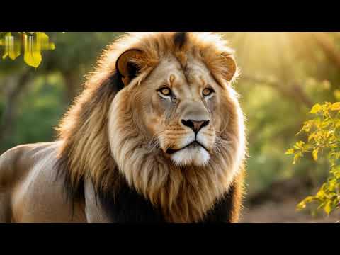 The Lion of Wisdom ||  king of the jungle #animalphotos