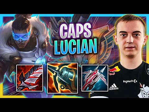 CAPS IS INSANE WITH NEW META LUCIAN! | G2 Caps Plays Lucian Mid vs Yasuo!  Season 2023