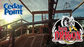 2019 Iron Dragon Roller Coaster On Rid Front Row HD POV Cedar Point