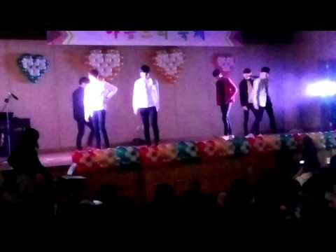 141224 강명중 3학년 EXID 위아래 + 비스트 12시 30분