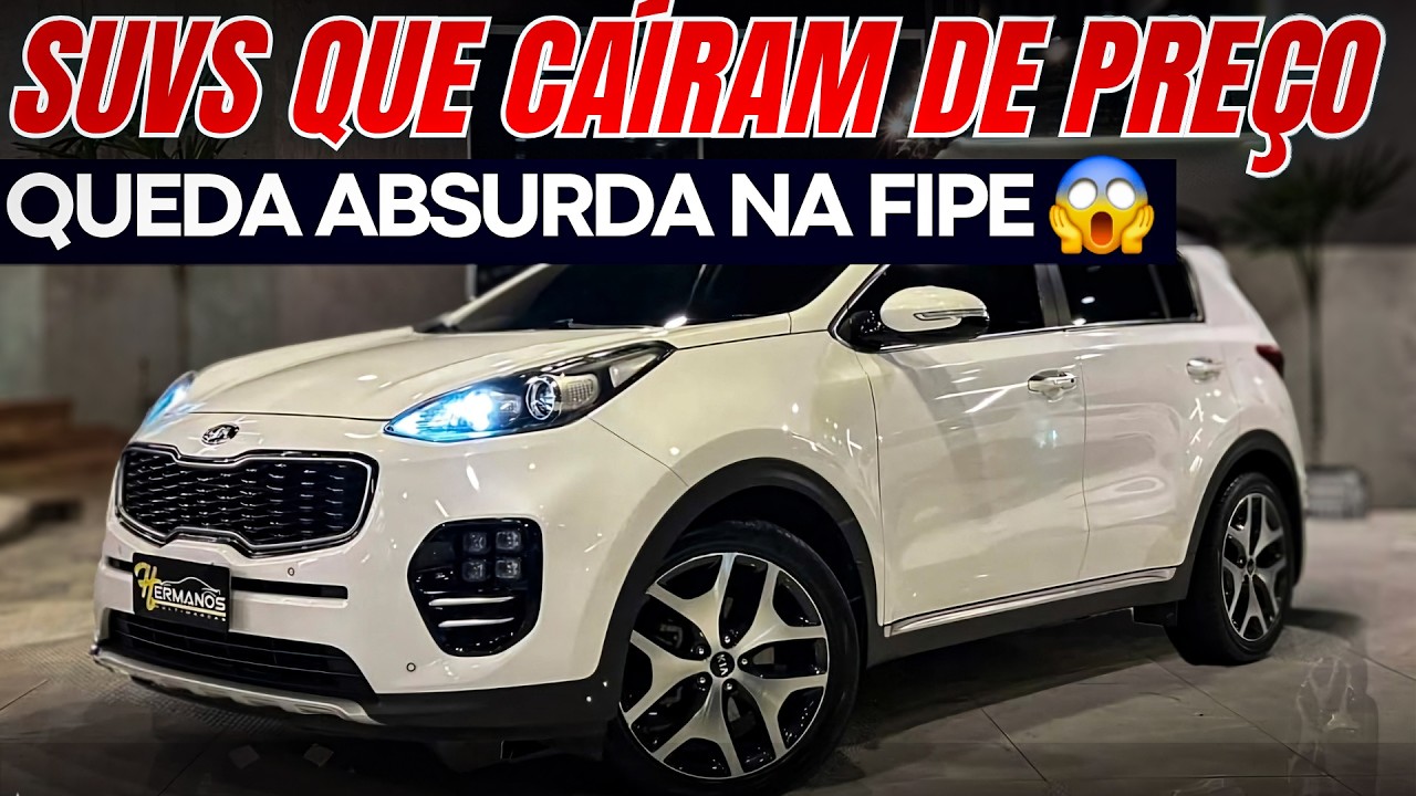 😱 SUVS THAT PLUMMED IN FIPE IN 2024! UNMISSABLE OFFERS THAT COULD END AT ANY MOMENT!