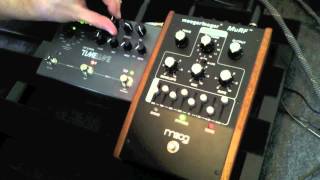 Video thumbnail for MOOG MuRF MF-105 Moogerfooger and Strymon Timeline Delay by Dennis Kayzer