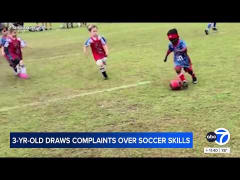 Police called on 3-year-old soccer player for being “too good”
