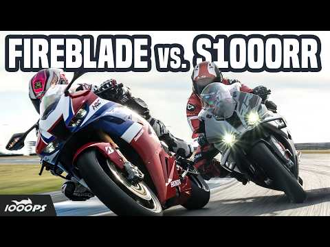 Honda Fireblade vs. BMW S 1000 RR im Rennstrecken-Test: Welches Superbike ist besser?