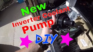 DIY How to change Prius Inverter Coolant Pump! On my Gen1 2003 Toyota Prius.