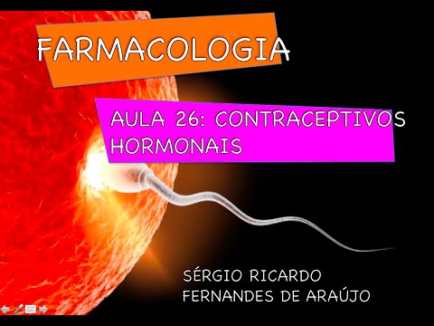 Curso de Farmacologia: Aula 26 - Contraceptivos hormonais - Estrogenios