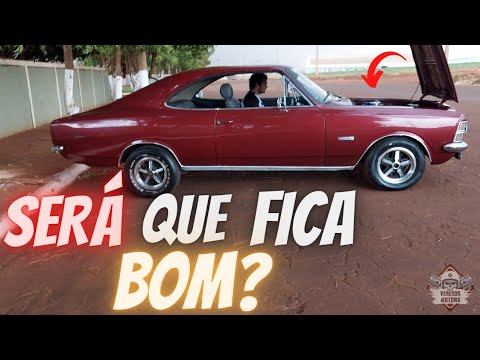 Opala 4cc turbo raiz - bakery kit with 0.8 bar of pressure and 3E carburetor.