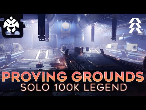 Solo Gunslinger Hunter 100k Legend PROVING GROUNDS Nightfall | Destiny 2: Season of the Haunted