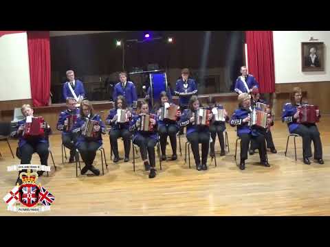 Lisbellaw Accordion Band (Full Clip) @ Lisbellaw Veterans Group Concert 2023
