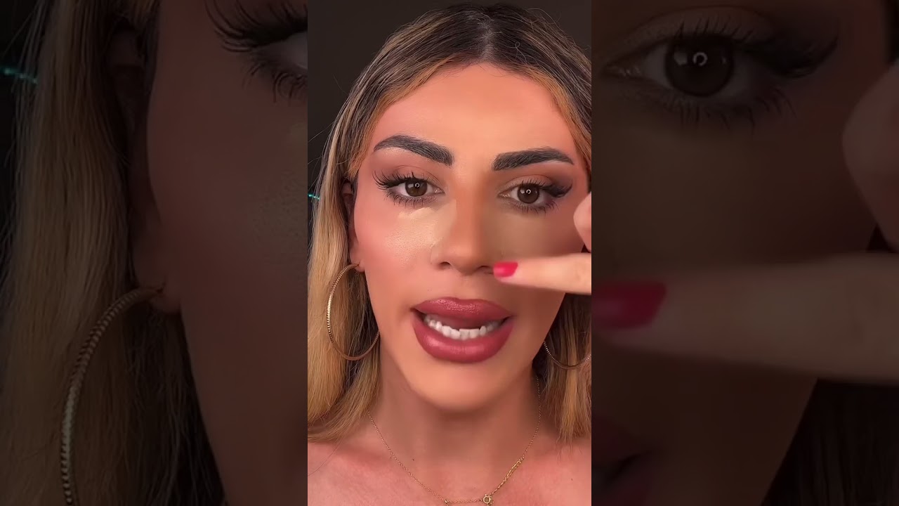 Hack molto semplice per rendere il contouring al naso più efficace ed evidente ❤️#makeuptips