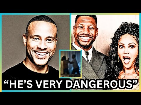 Devon Franklin CRASHES OUT After Meagan Marries Jonathan Majors -Warns Her About His A3USE