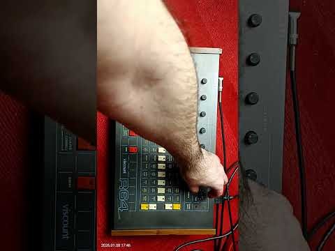 VISCOUNT R64 PCM Vintage Italian Drum Machine image 13