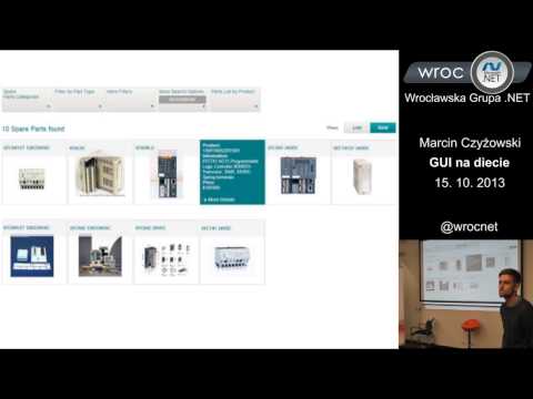 Spotkanie 58: Marcin Czyżowski - GUI na diecie