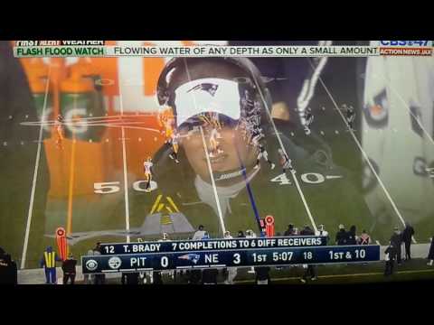 Tom Brady yells "JORDAN" as an audible