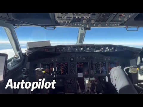 Turbulence with autopilot mode at 38,000 feet