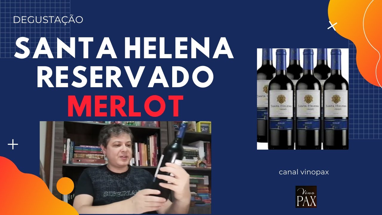 Santa Helena Vinho Reservado Merlot 2019