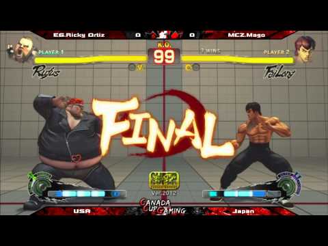 Ricky Ortiz vs Mago - Canada Cup Gaming 2012 SFIV