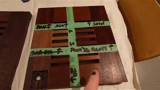 What finish should I use on the interior of Talitha?