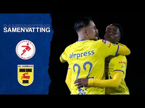 Samenvatting VV Goes - SC Cambuur (0-5) (Eerste Ronde TOTO KNVB-Beker)