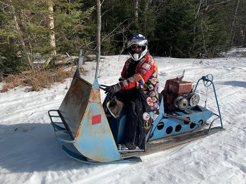 Part II   2023 100 Mile Rear Engine Snowmobile Ride   SD 480p