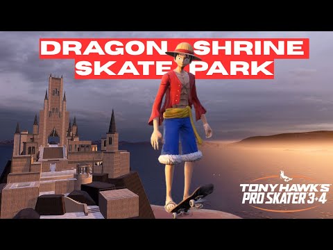 DRAGON SHRINE DARK SOULS 2 SKATEPARK in Tony Hawk's Pro Skater 3+4 - CREATE-A-PARK