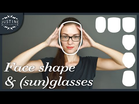 Good glasses & sunglasses for your face shape | Justine Leconte Video