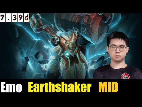 🤯 Emo[Earthshaker] MID 7.39D - DOTA 2 HIGHEST MMR MATCH#dota2   #dota2gameplaypro