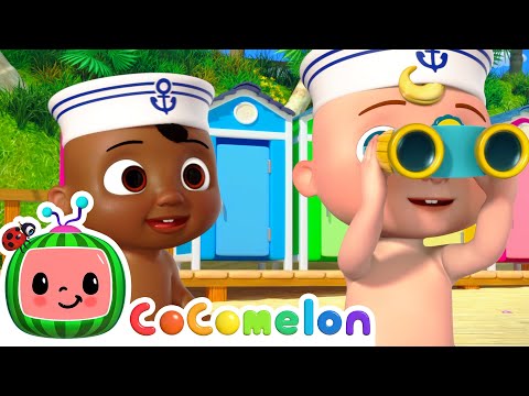 Cody & JJ's Beach Day | Cody and Friends! Sing with CoComelon