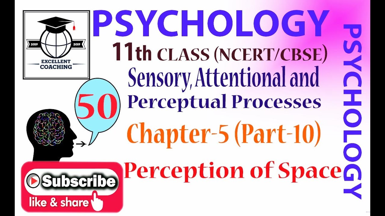 #Psychology||#11th||#Human Development||#Perception of Space,Depth and Distance||#Chap 5||#Part 10