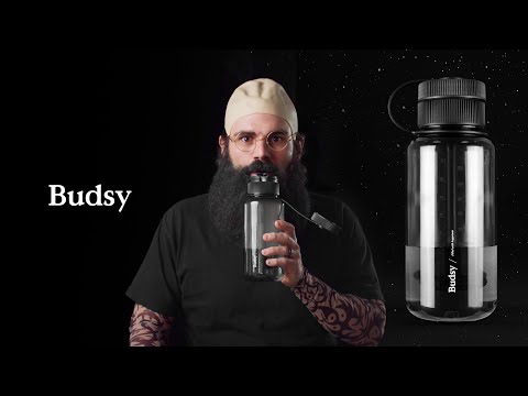 Budsy - Bong en forma de Botella de Agua [Puffco] | Apegos Perú