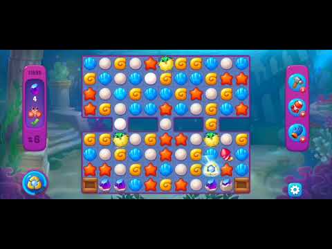 Fishdom Super Hard Level 11899 (with Double Lightning Booster) @choraelmin