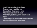 Beer with Jesus Thomas Rhett with lyrics on screen