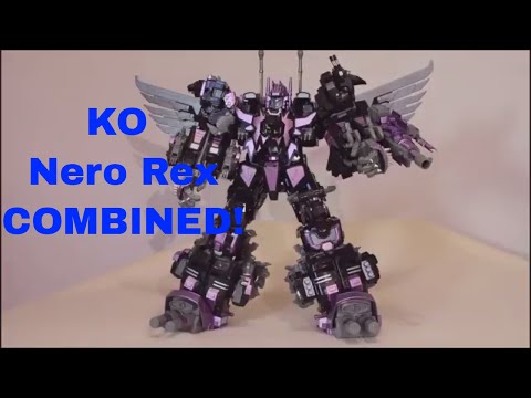 Jinbao KO Transformers Oversized Nero Rex Combined in 2018 - GotBot True Review NUMBER 368